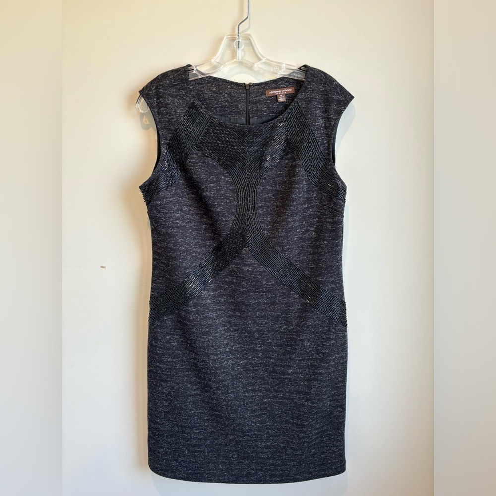 Adrienne Vittadini beaded dress new without tags size 12